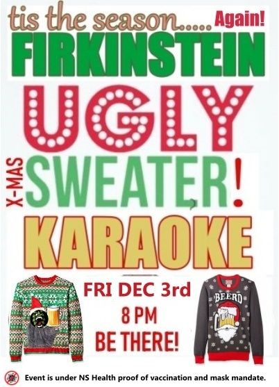 Ugly Christmas Sweater Karaoke Party