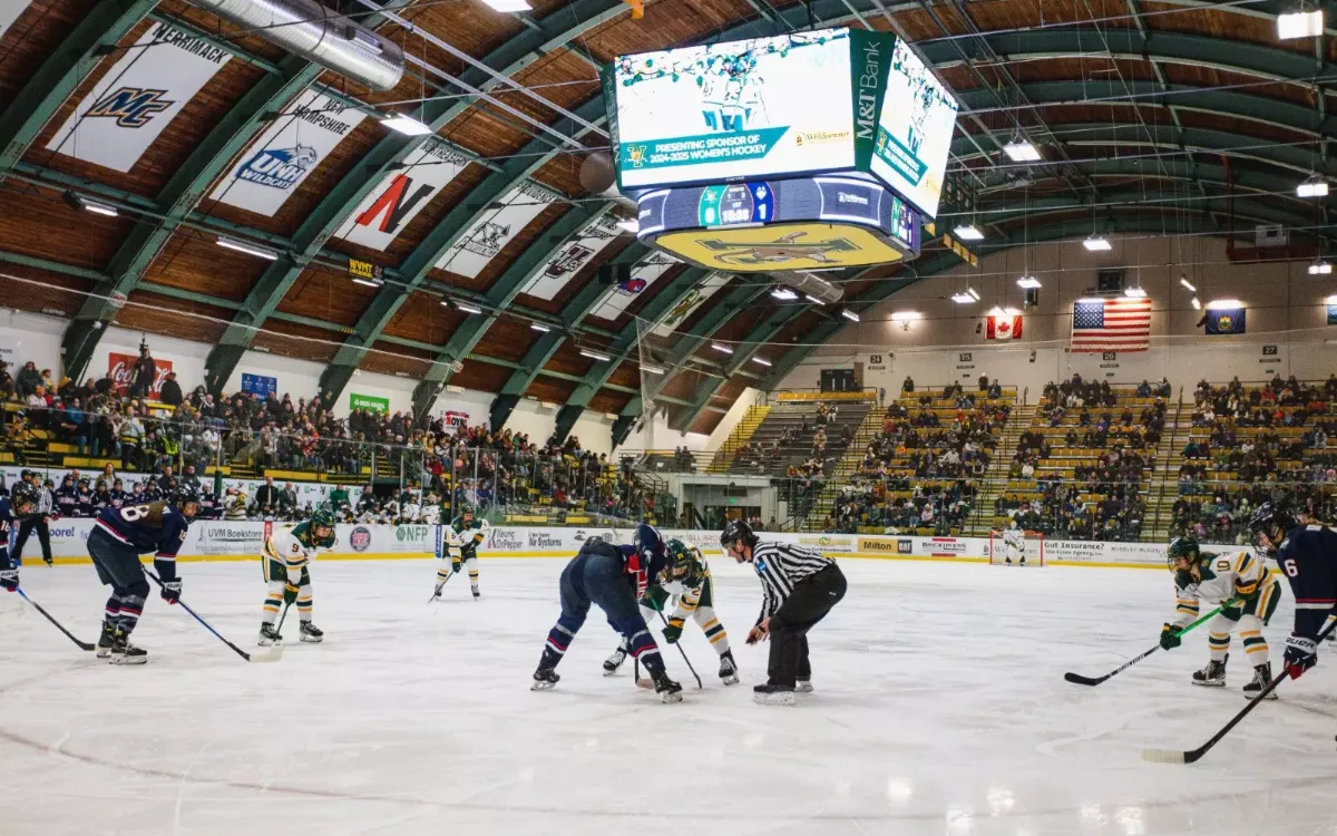 Franklin Pierce Ravens at Vermont Catamounts Womens Hockey