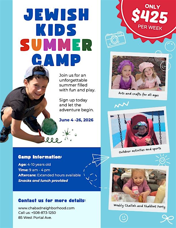 Jewisk Kids Summer Camp