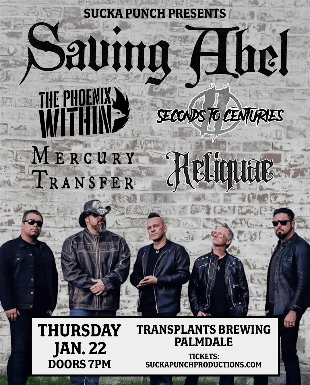 SAVING ABEL LIVE IN PALMDALE