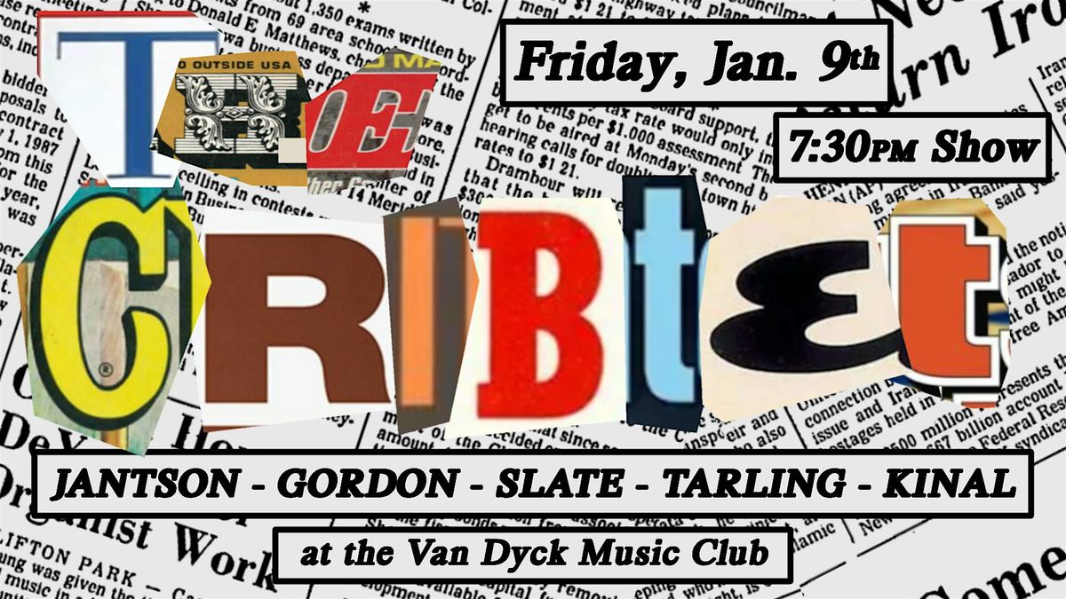 The Cribtet - Live Jazz at the Van Dyck