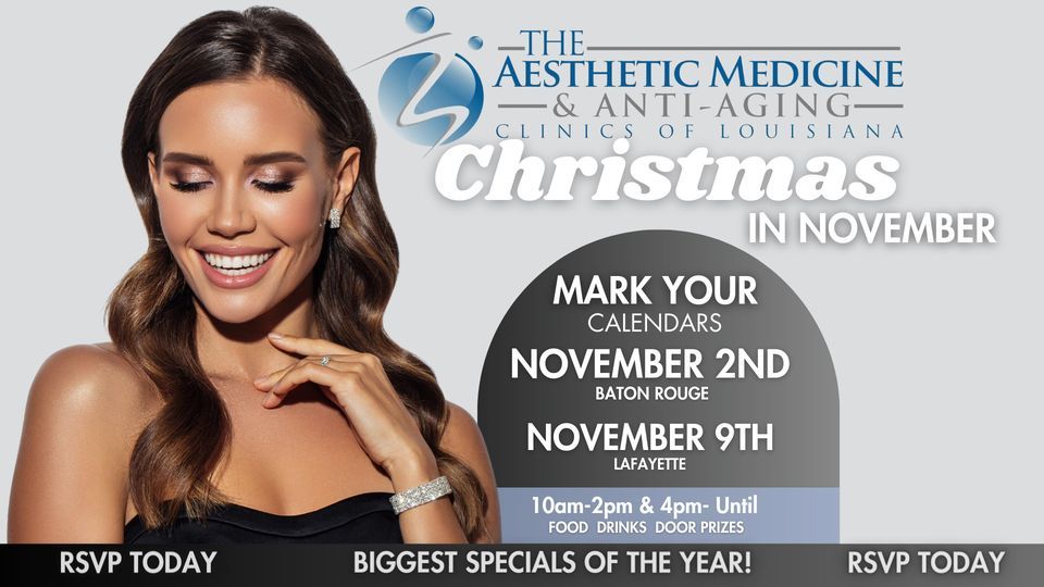 Annual Christmas in November at The Aesthetic Medicine & Anti-Aging ...