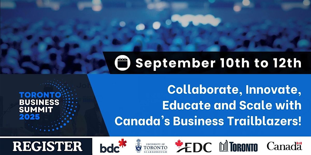 TORONTO BUSINESS SUMMIT 2025 - exhibitor
