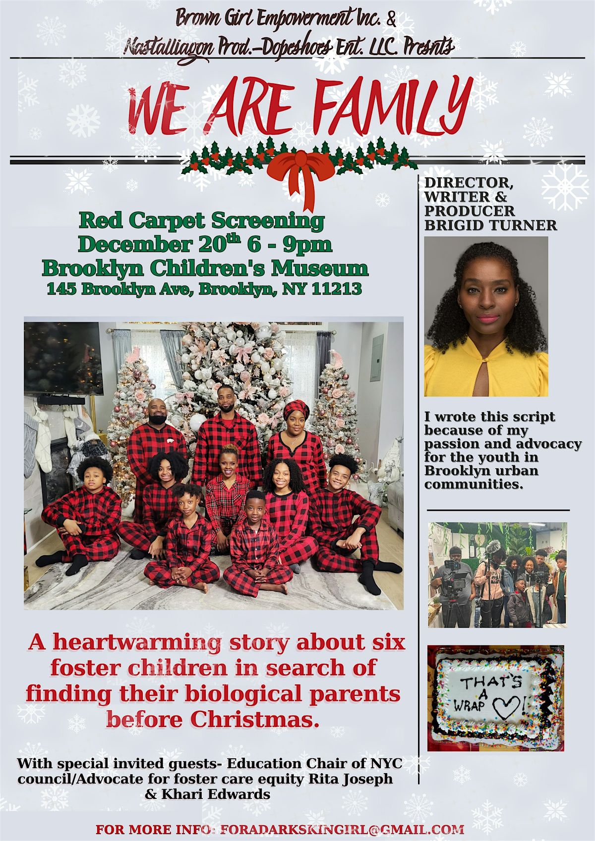 WE ARE FAMILY RED CARPET FILM SCREENING