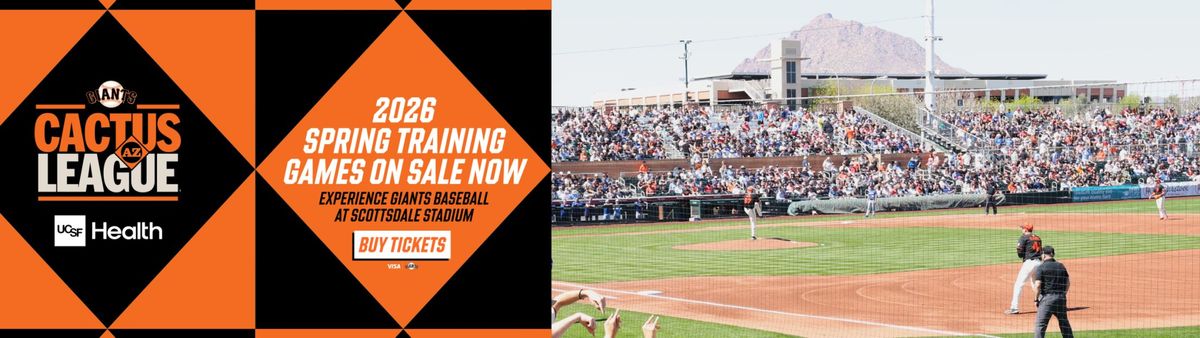 Spring Training - Chicago Cubs at San Francisco Giants Tickets