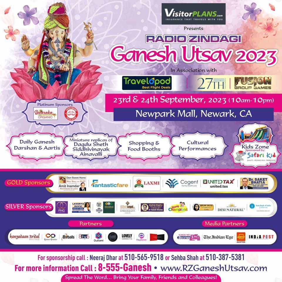 Radio Zindagi Ganesh Utsav 2023 NewPark Mall (2086 NewPark Mall