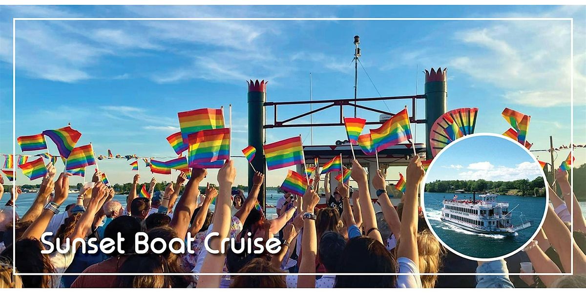 1000 Islands River Pride Kick-Off: "A Night on the River" Sunset Cruise