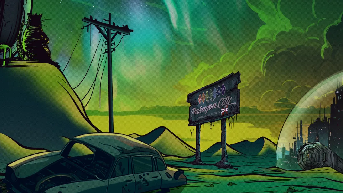 Midnight Tyrannosaurus in Las Vegas