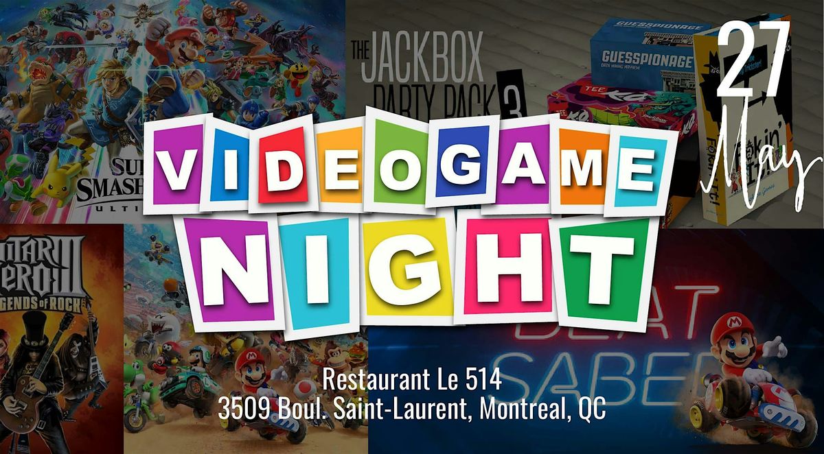 Game Night - Video Game Edition