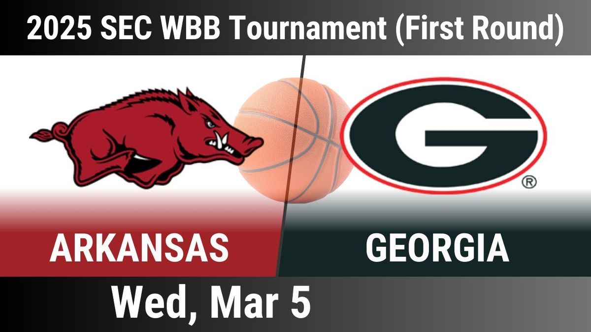 Georgia Bulldogs at Arkansas Razorbacks Womens Basketball at Bud Walton Arena