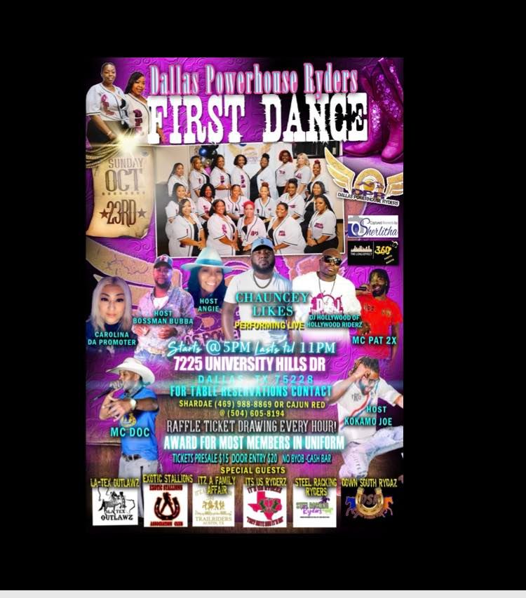 Dallas Powerhouse Ryders First Annual Dance