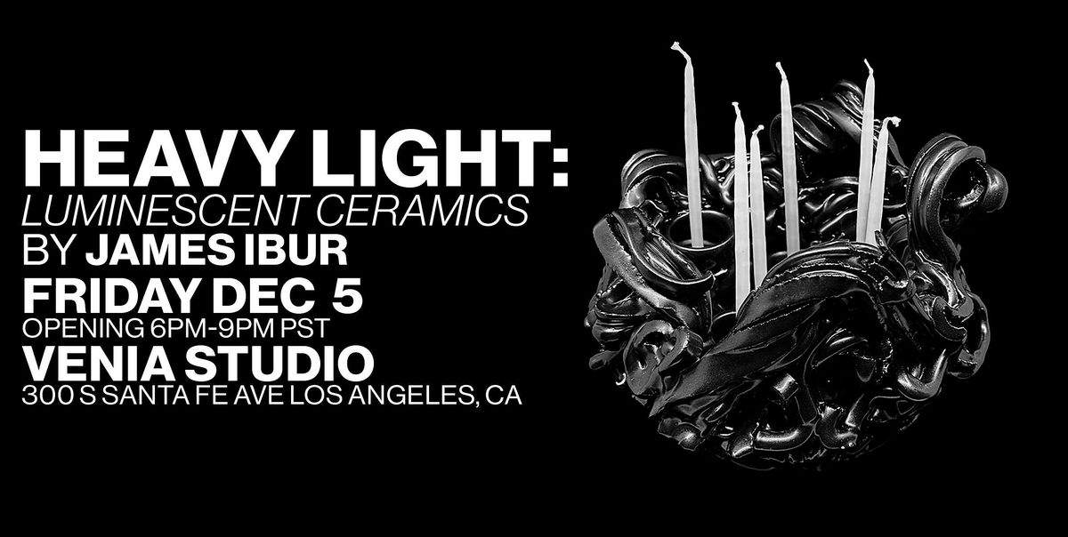 Heavy Light: Luminescent Ceramics by James Ibur