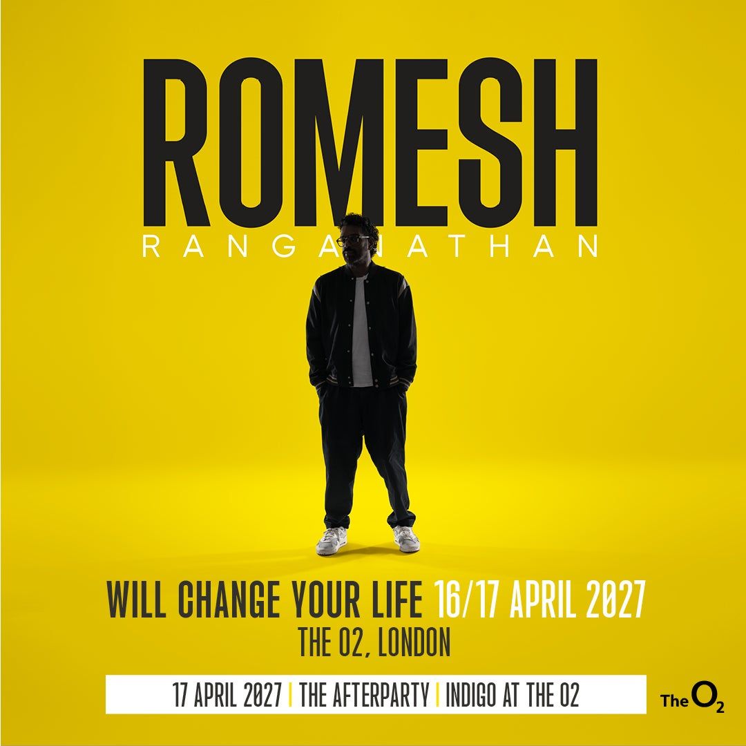 Romesh Ranganathan - Will Change Your Life at Queens Theatre