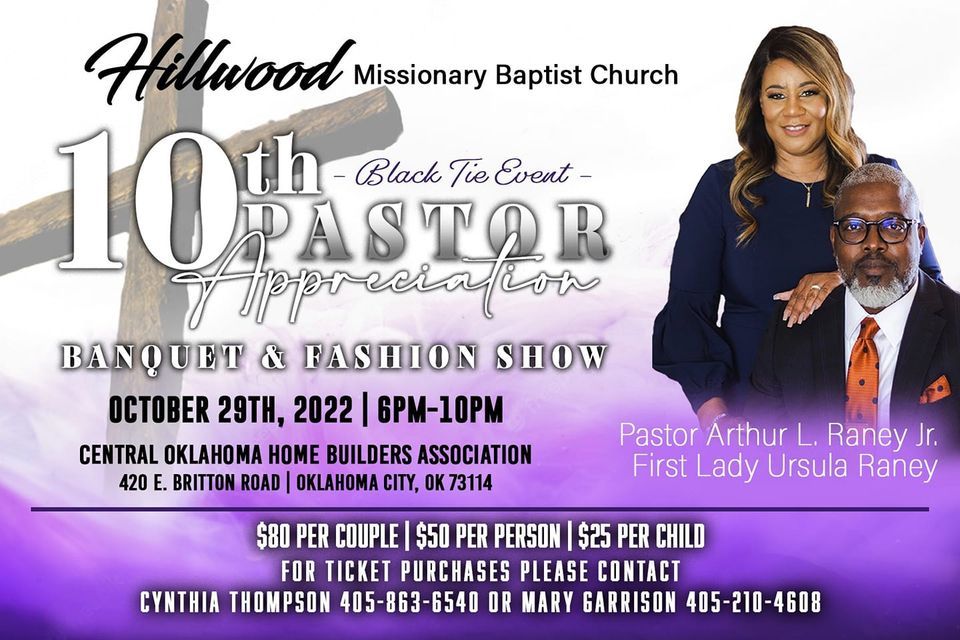 Prince Raney Rivers Pastor 10 Year Appreciation Banquet and Fashion Show to Celebrate Pastor ...