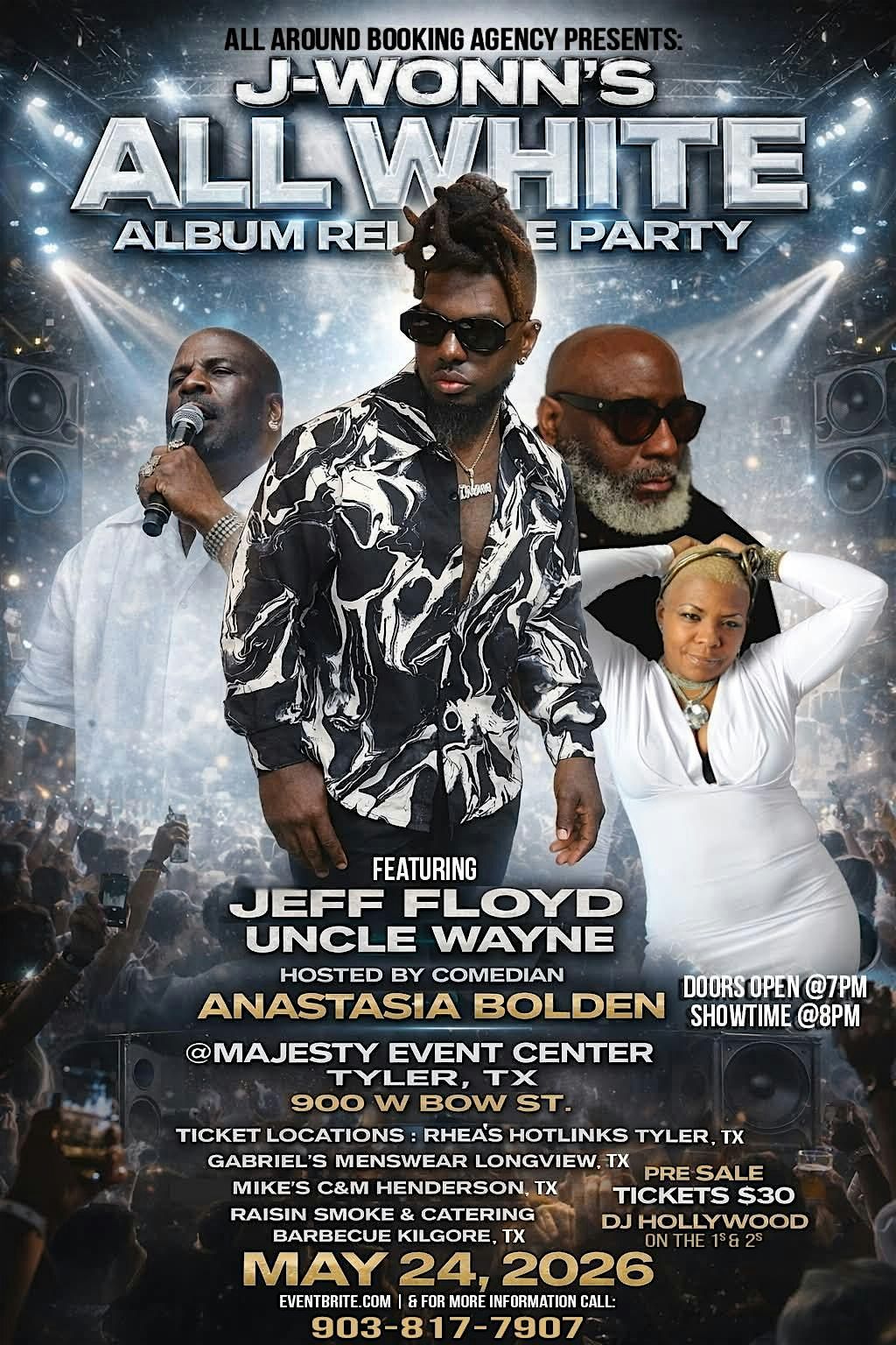 J-WONN\u2019S ALL WHITE ALBUM RELEASE PARTY