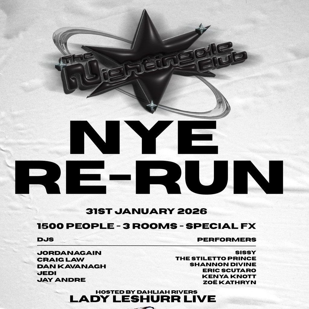 The Nightingale Club Presents NYE RE-RUN WITH LADY LESHURR!