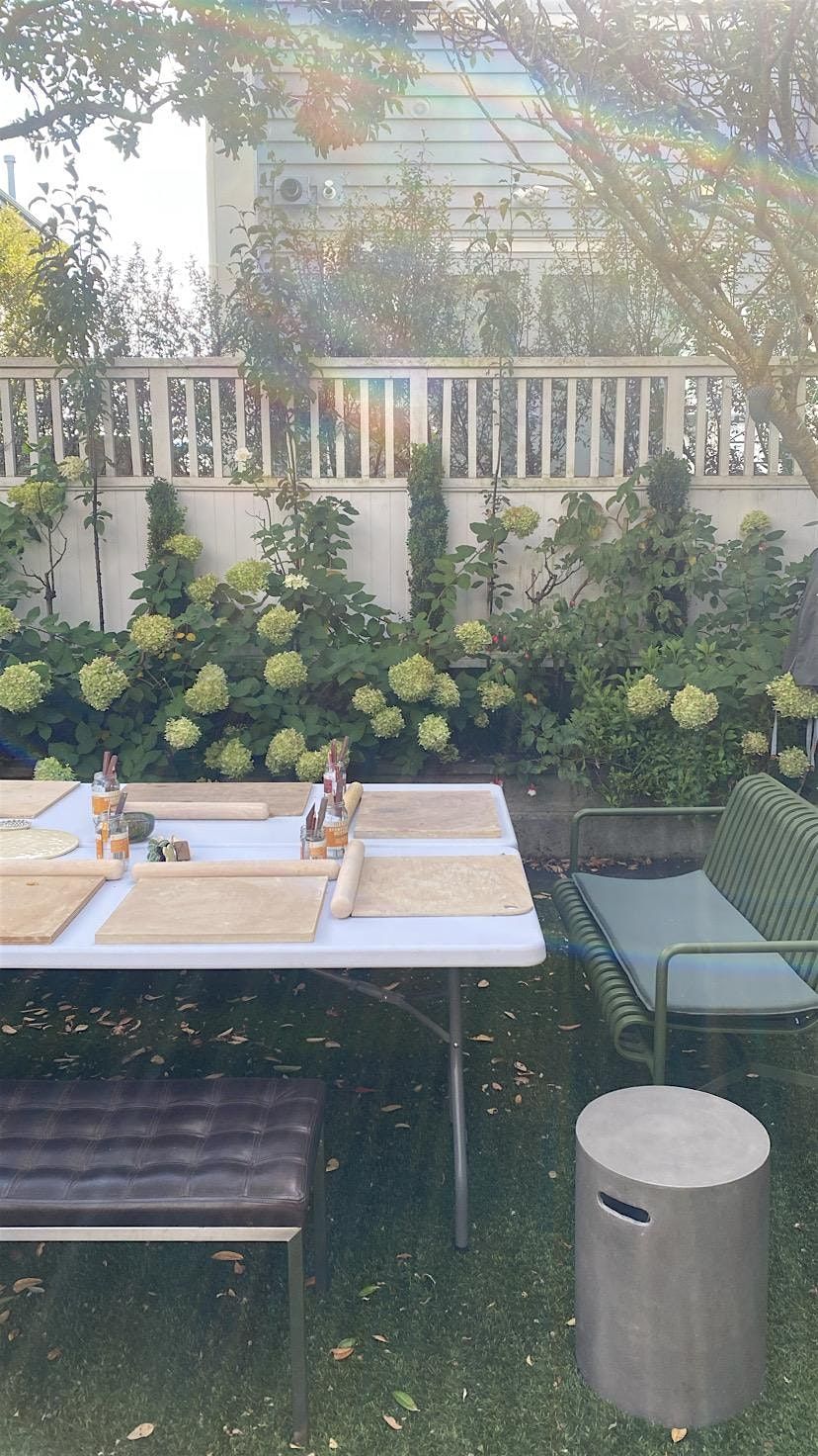 COFFEE & CLAY Hand build your own ceramic butter dish