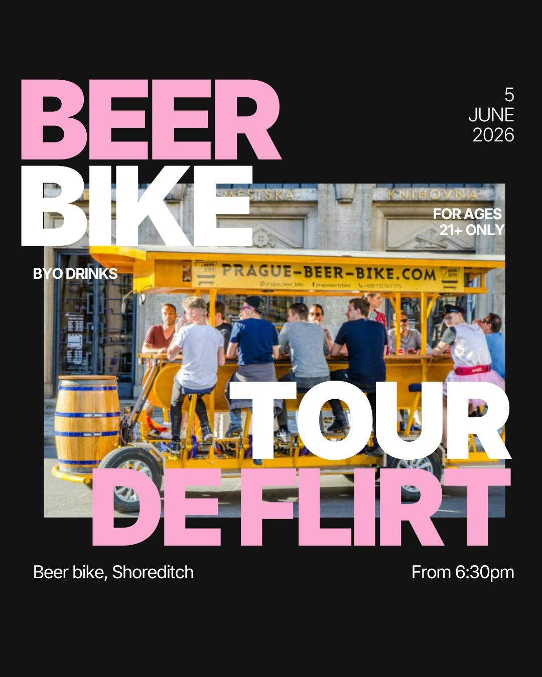 Friday | Beer Bike | Shoreditch