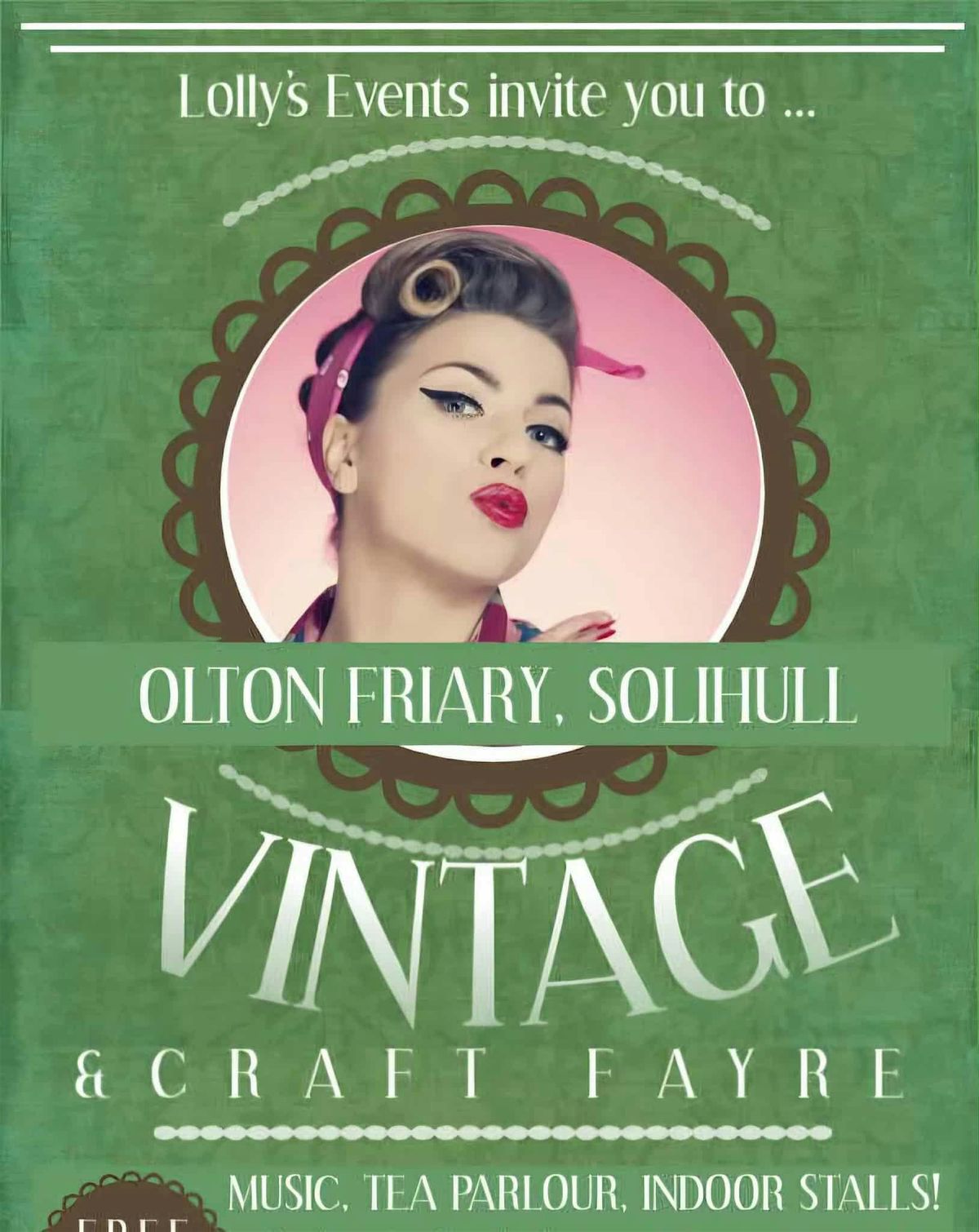 Vintage, Craft & Gift Fair at Olton Friary, Solihull - Lolly's Events