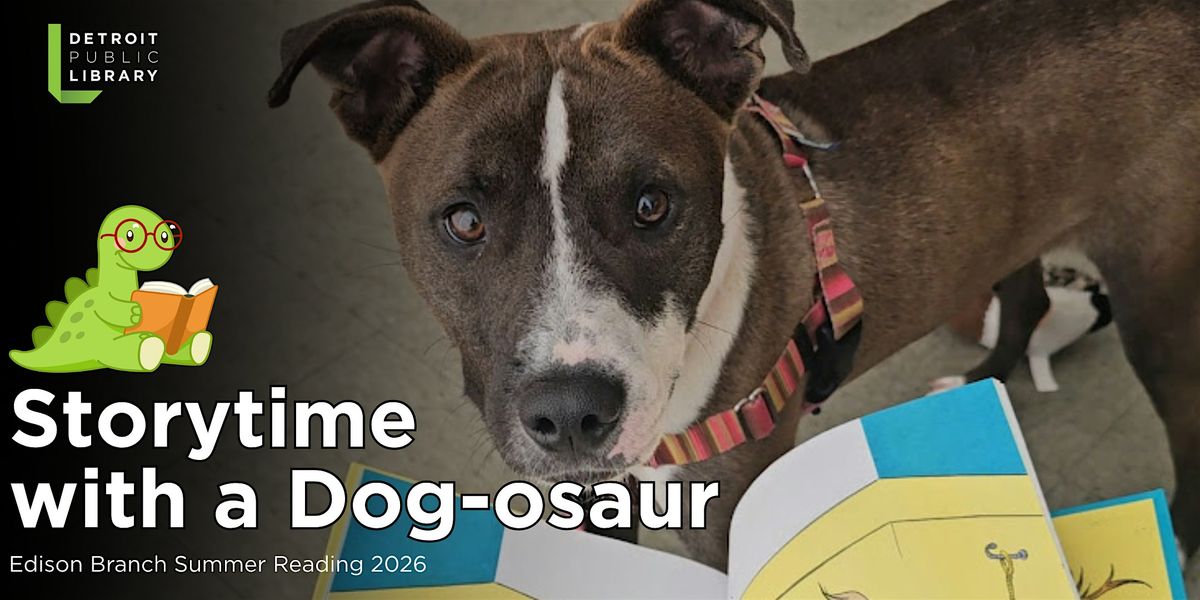 Storytime with a Dog-osaur