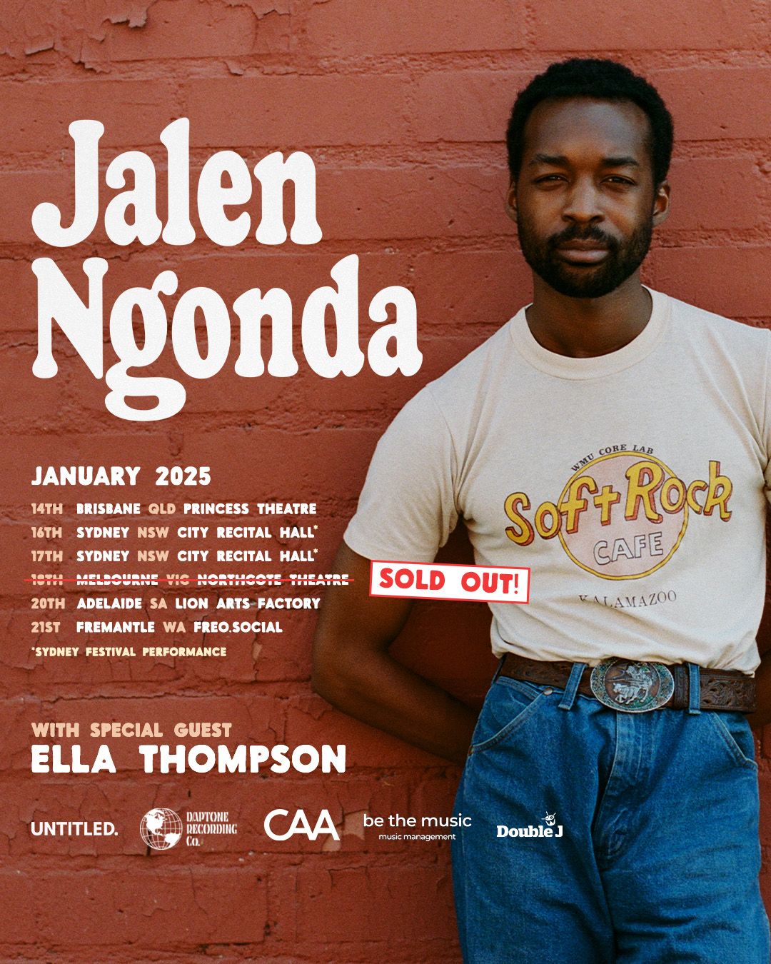 Jalen Ngonda at O2 Academy Brixton