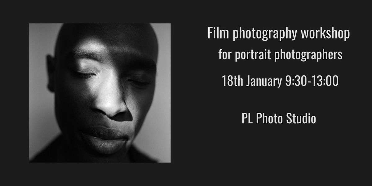 Film photography workshop for portrait photographers