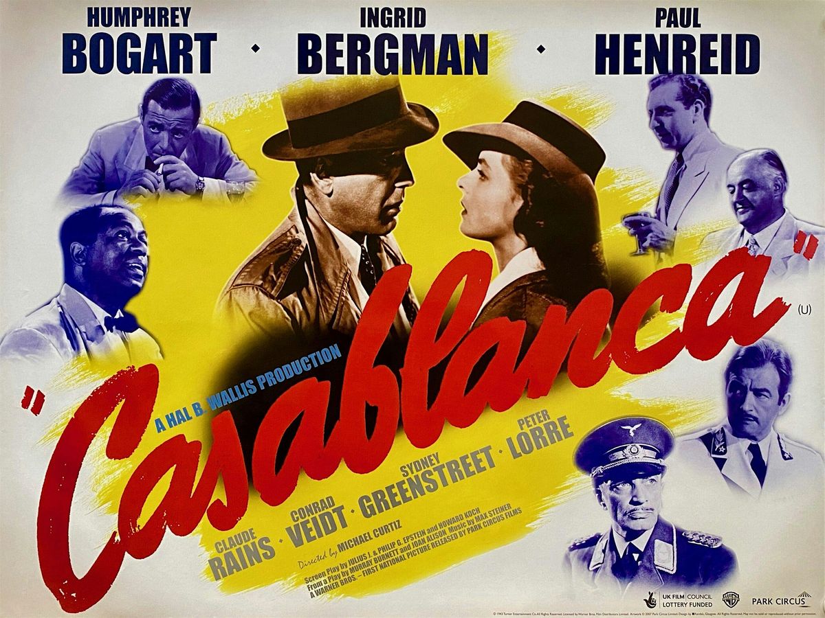 Senior's Movie Day! "Casablanca"