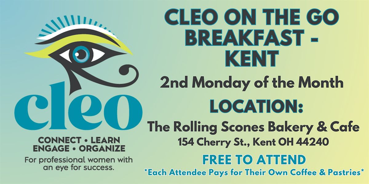 2026 CLEO on the Go Breakfasts - Kent