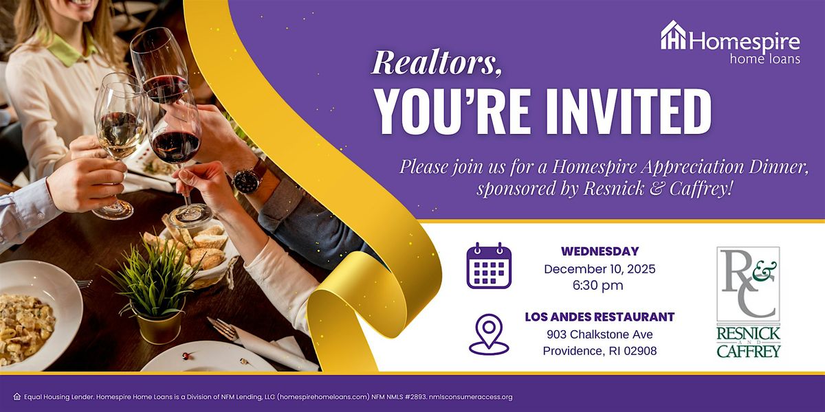 Homespire Home Loans Realtor Appreciation Dinner