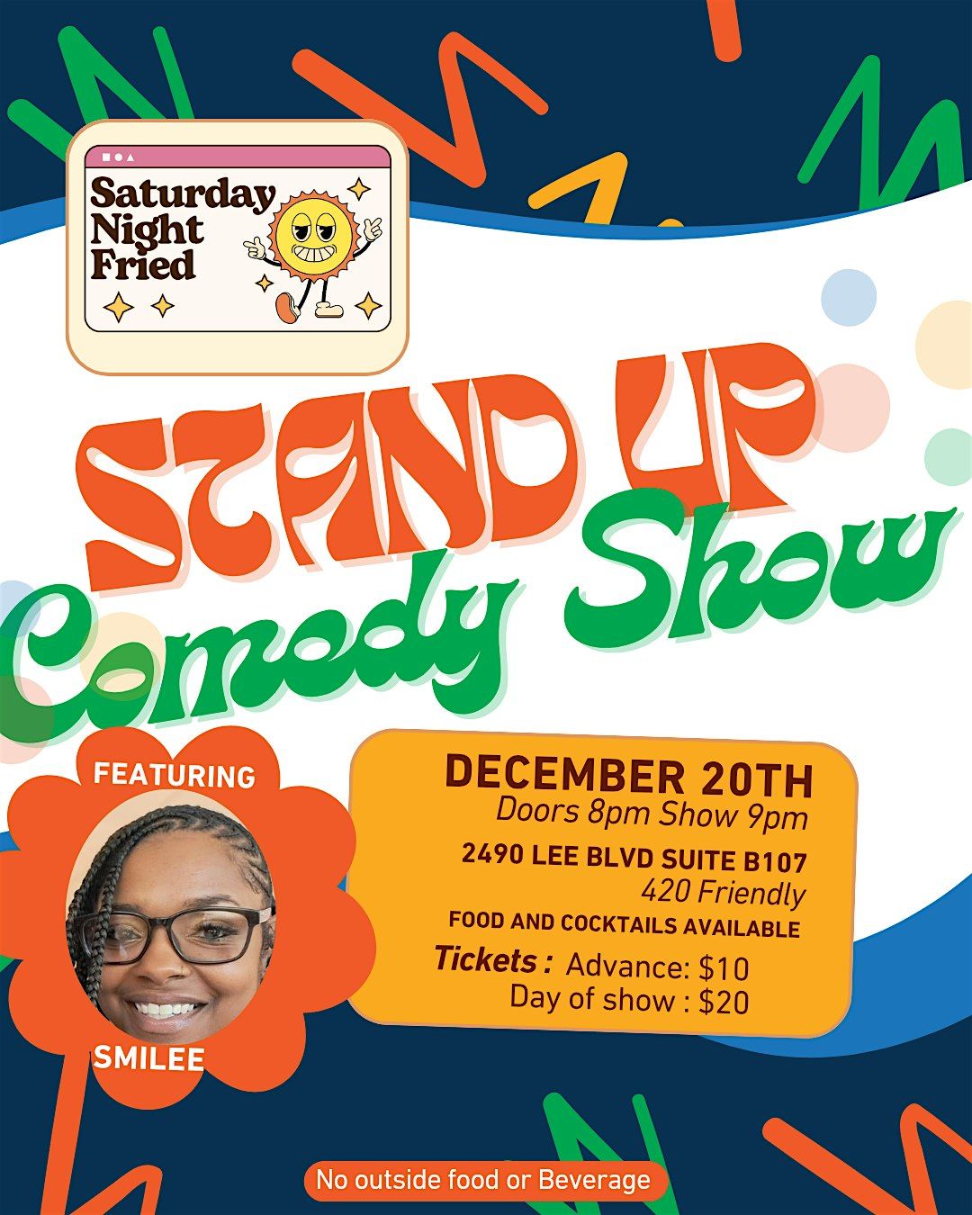 *SNF * SATURDAY NIGHT FRIED HEADLINED BY MZ CJSTAR