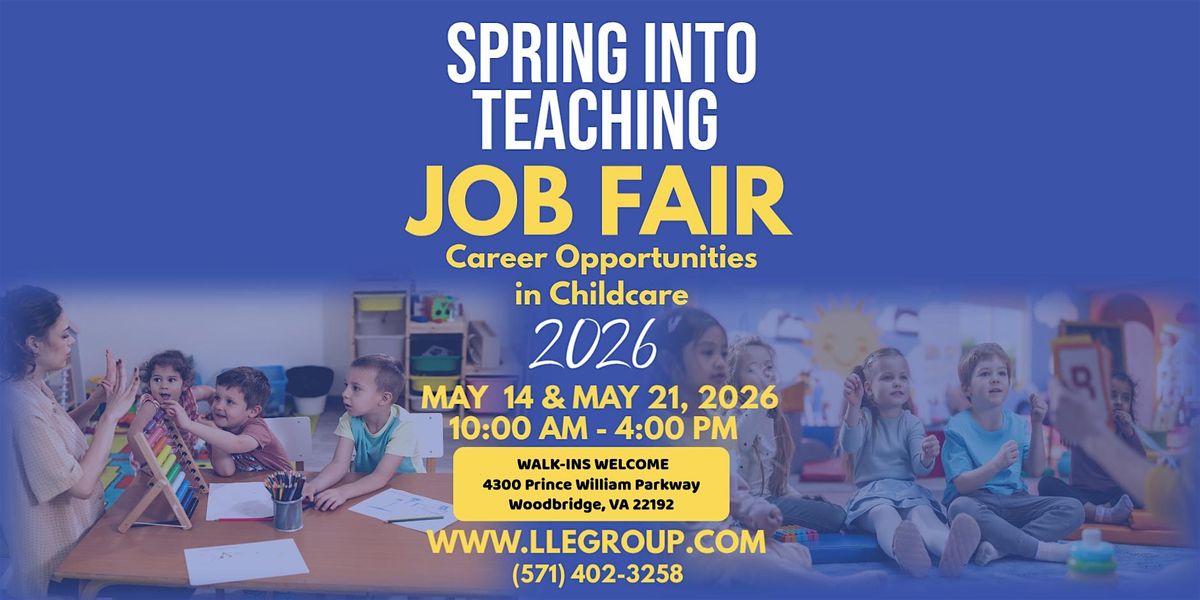 LLE Education Group Teacher Job Fair