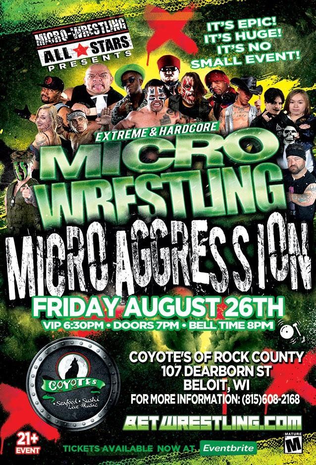 MICROWRESTLING ALL*STARS INVADE SAVANNAH, GA Southbound Brewing