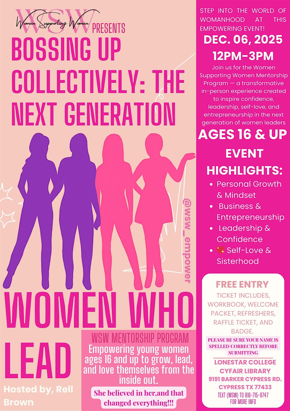 WSW Mentorship Program