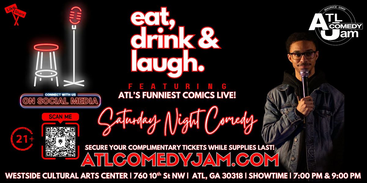 Eat, Drink @ Laugh @ Westside Cultural Arts Center