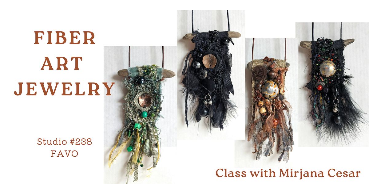Mixed Media Jewelry Workshop: The Art of Texture & Story