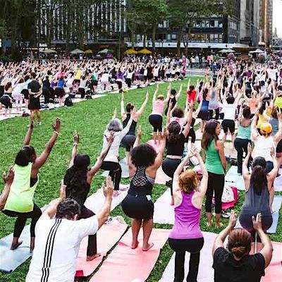 Bryant Park Yoga