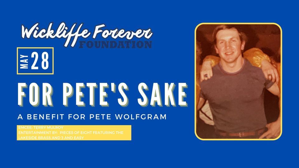 For Petes Sake A benefit for Pete Wolfgram AmericanCroatian Lodge