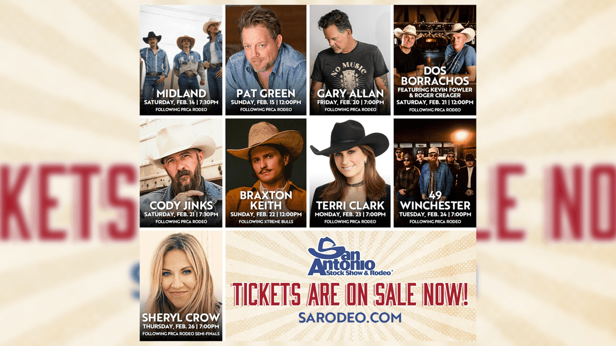 San Antonio Stock Show and Rodeo - Gary Allan at Frost Bank Center