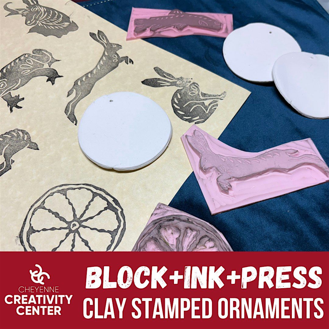 Clay Stamped Ornaments
