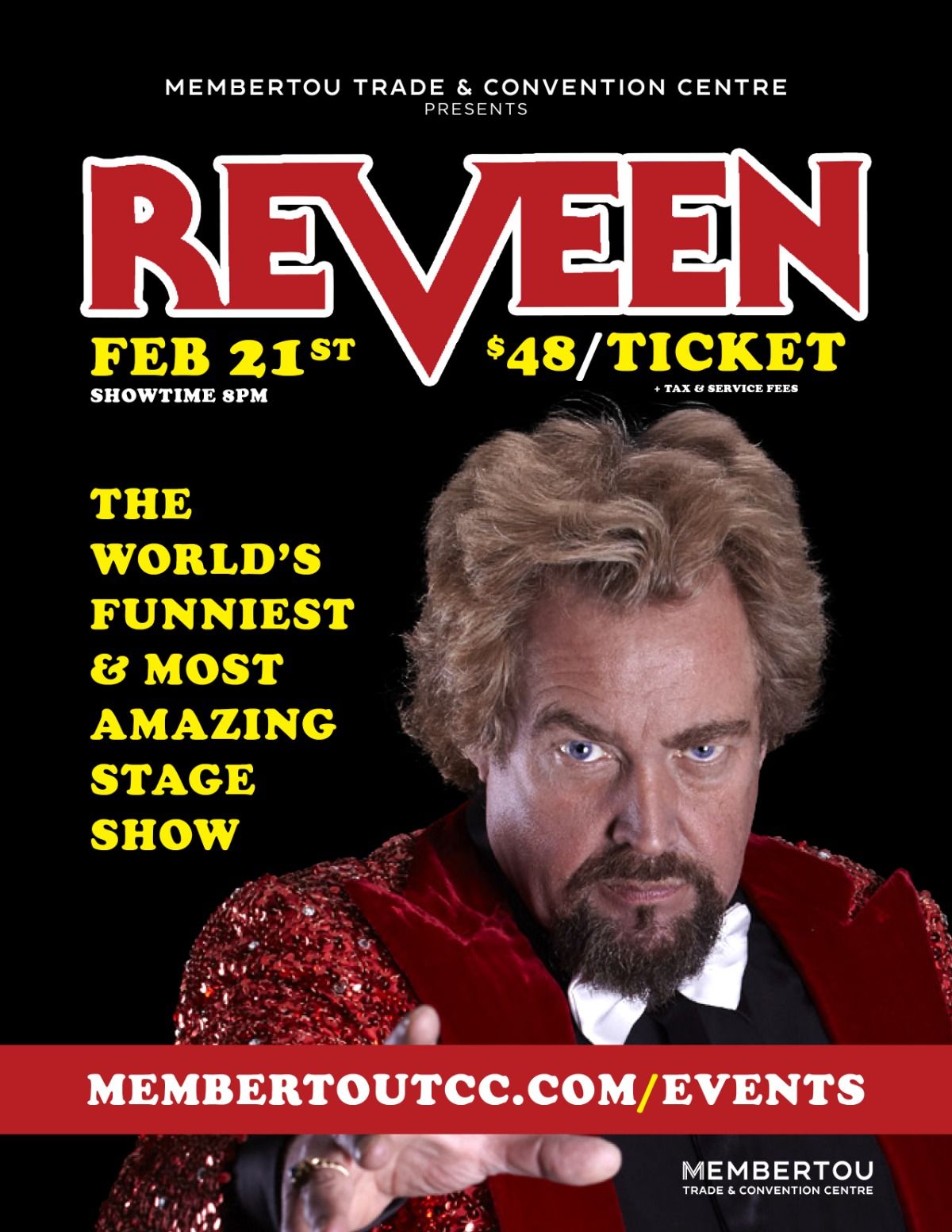 Reveen at Century Casino Showroom - Edmonton