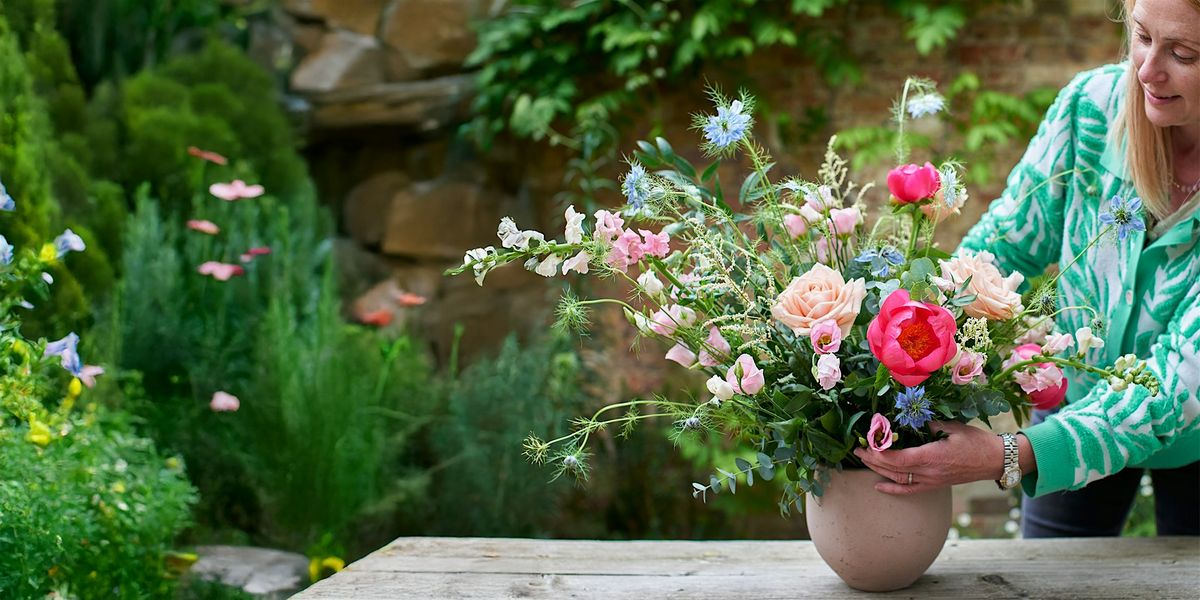 Mother's Day Flower arranging at Gorhambury