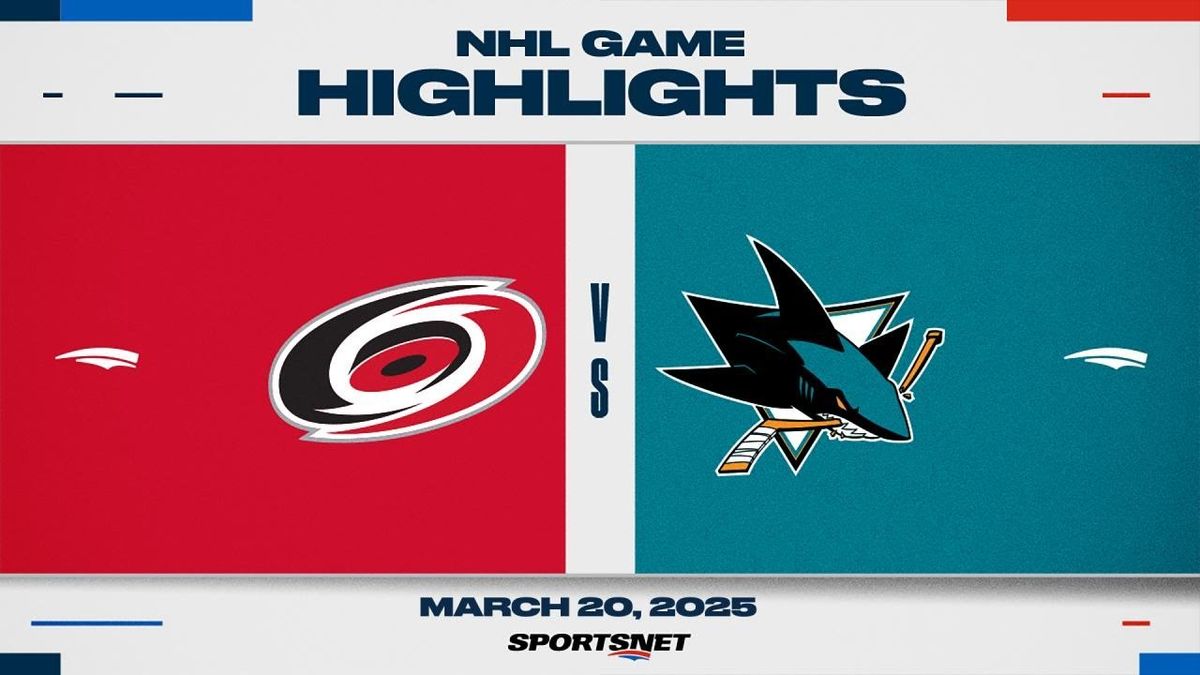 Carolina Hurricanes vs. San Jose Sharks