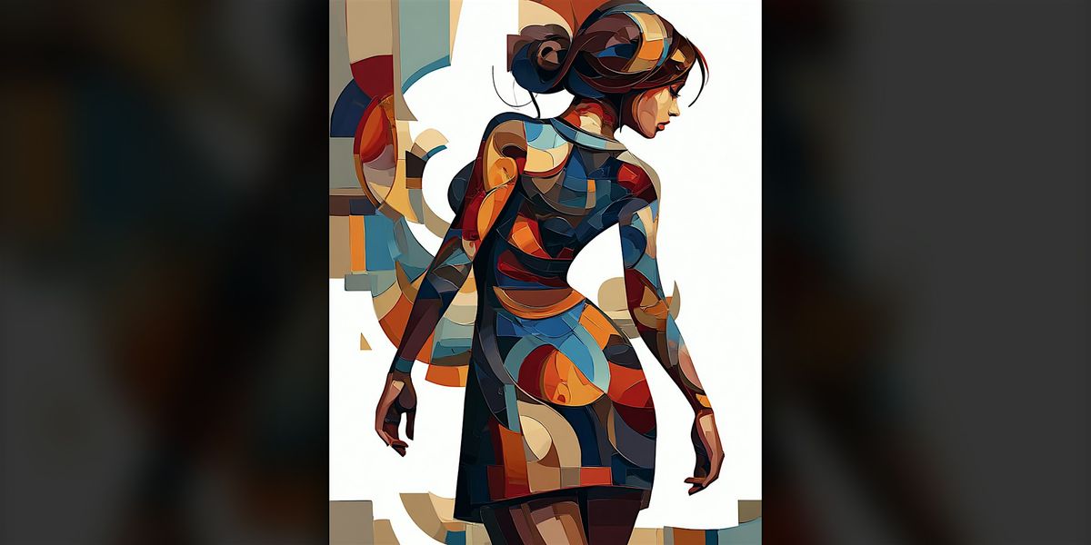 Lady in Shapes - Paint Along (& NA Sip)