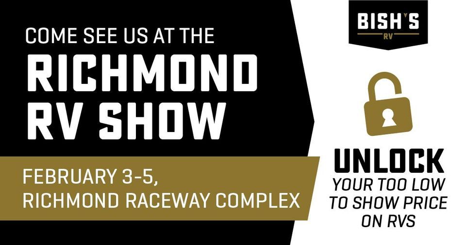 2023 Richmond RV Show Richmond Raceway February 3, 2023