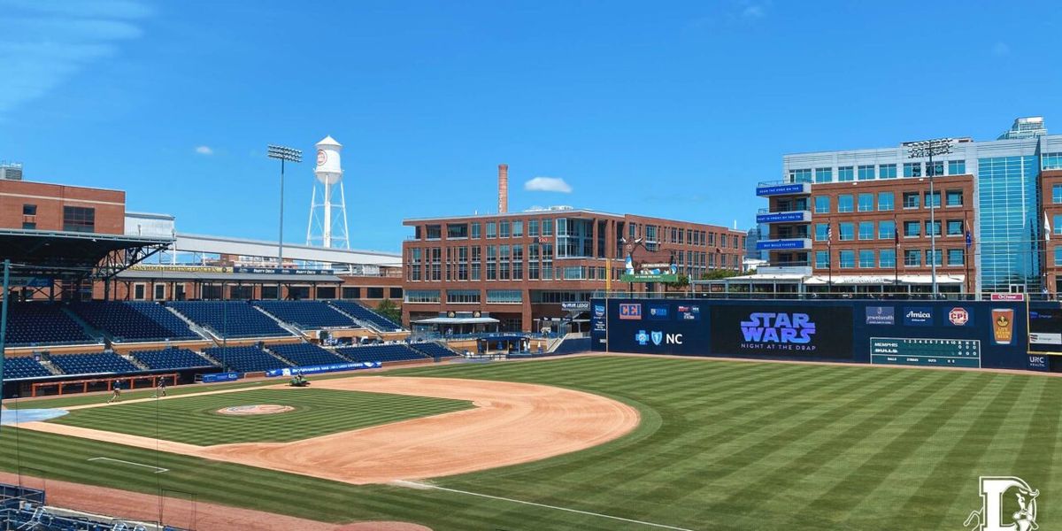 Parking Memphis Redbirds at Durham Bulls