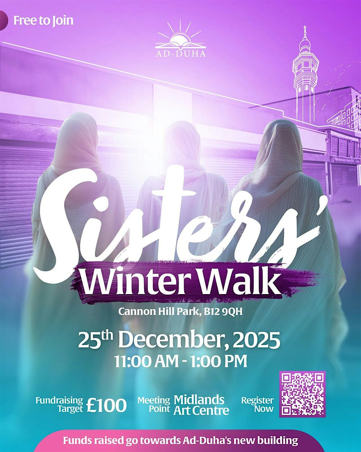 Islamic Fundraiser - Sister's Winter Walk