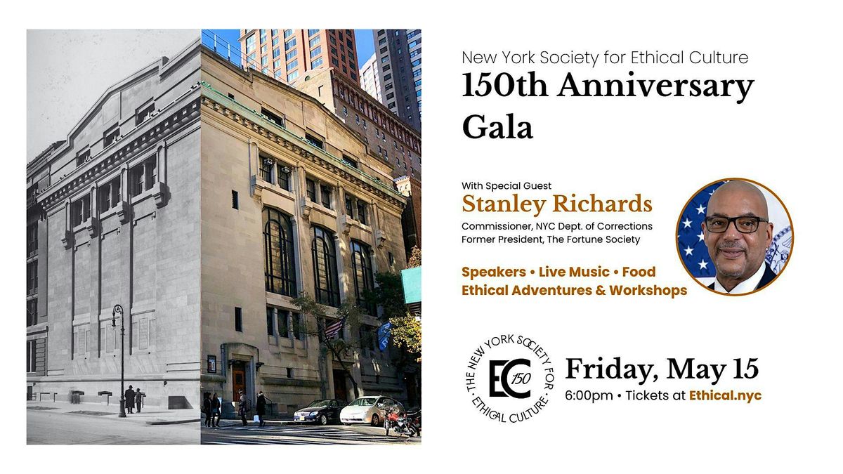 New York Society for Ethical Culture 150th Anniversary Gala