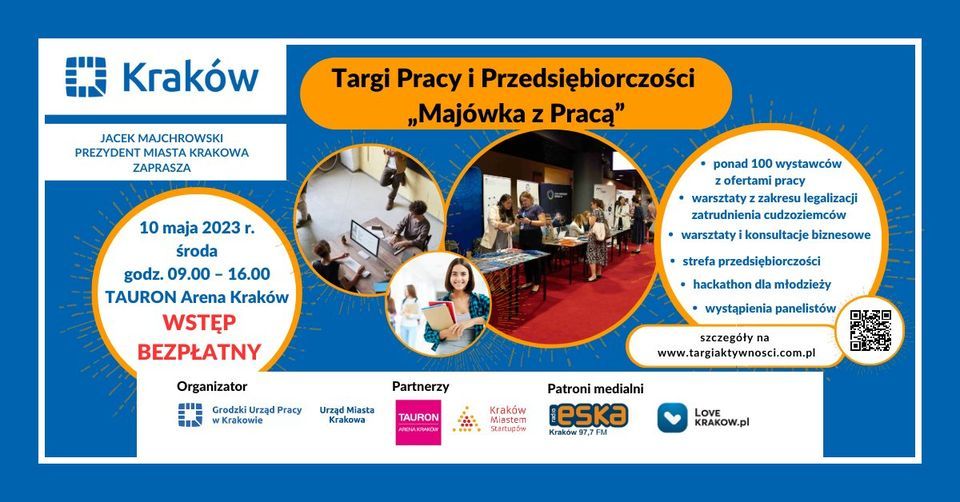 Targi Pracy i Przedsi\u0119biorczo\u015bci "Maj\u00f3wka z Prac\u0105" 