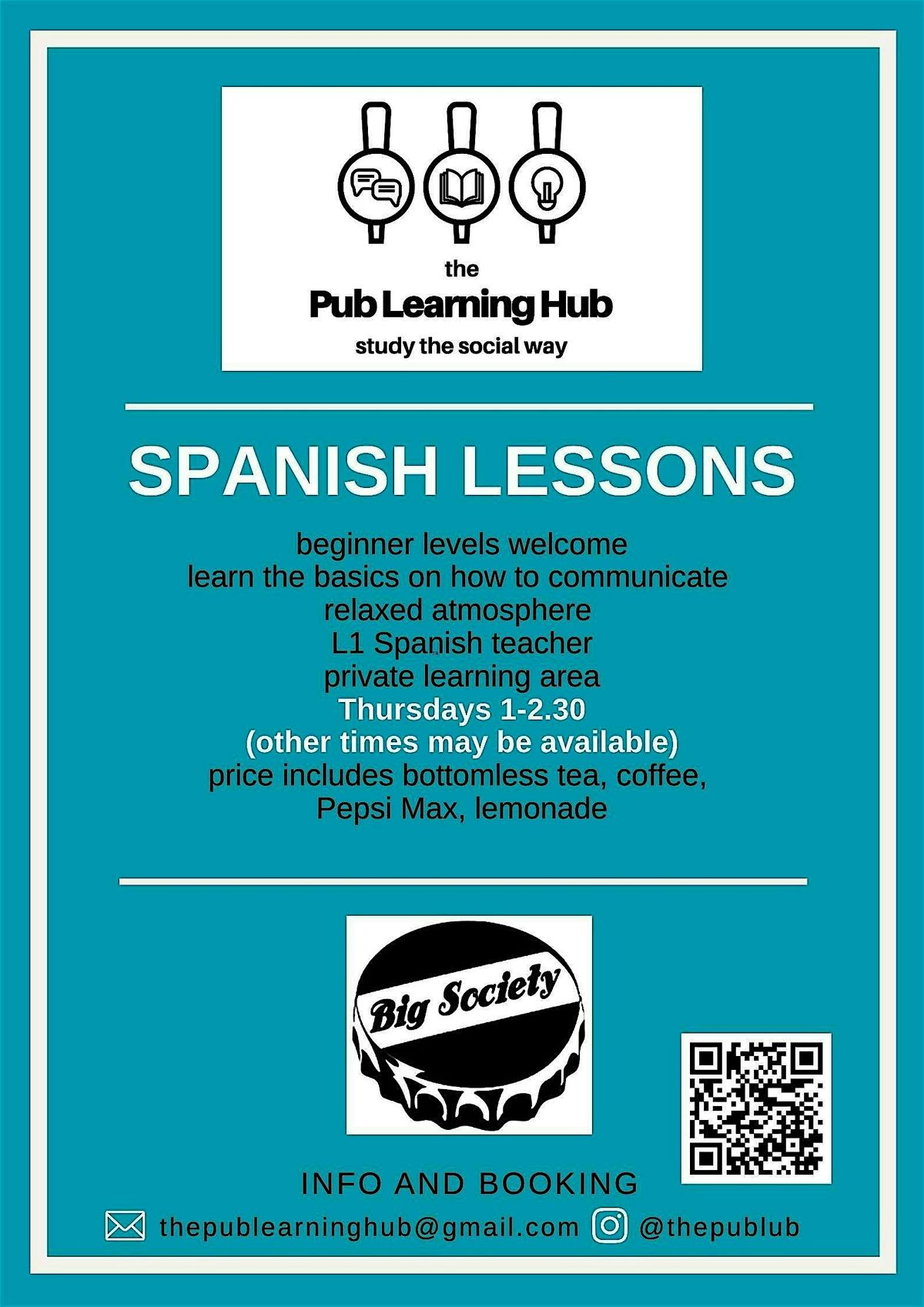 The Pub Learning Hub: Spanish on Wednesdays