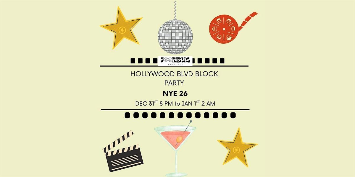 Hollywood Blvd Block Party NYE 2026 LA